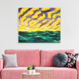 Herfstzee | Emil Nolde | Canvas Afdruk