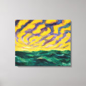Herfstzee | Emil Nolde | Canvas Afdruk (Voorkant)
