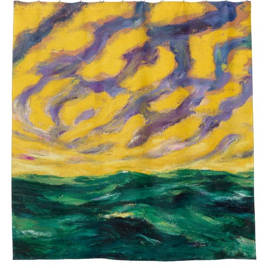 Herfstzee | Emil Nolde | Douchegordijn (Voorkant)