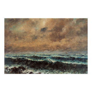 Herfstzee – Gustave Courbet Perfect Poster