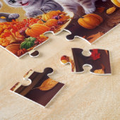 Herfstzegeningen, Gouden Dagen Thanksgiving Legpuzzel (Zijkant)