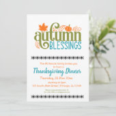 Herfstzegeningen Kaart (Staand voorkant)