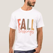Herfstzegens - Herfst T-shirt (Voorkant)