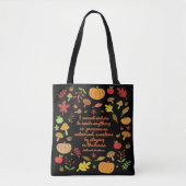 Herfstzonneschijn Tote Bag (Voorkant)