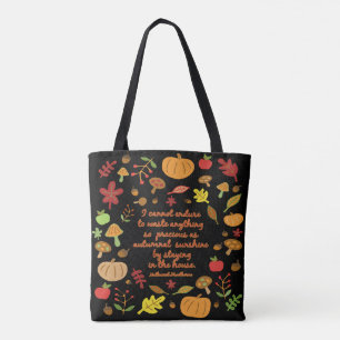 Herfstzonneschijn Tote Bag
