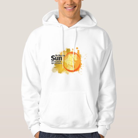 Herfstzonnestralen4, Hoodie (Voorkant)