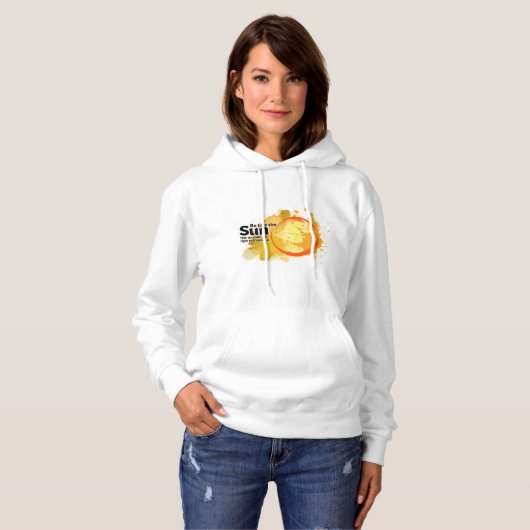 Herfstzonnestralen4, Hoodie (Voorkant volledig)