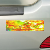 Herfstzonsondergang Ammoliet Bumpersticker (Op auto)
