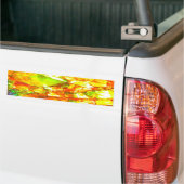 Herfstzonsondergang Ammoliet Bumpersticker (Op Truck)