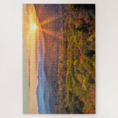 Herfstzonsondergang vanaf Beacon Heights Legpuzzel (Verticaal)
