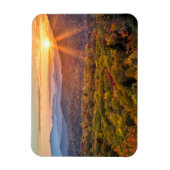 Herfstzonsondergang vanaf Beacon Heights Magneet (Verticaal)