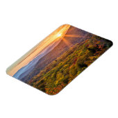 Herfstzonsondergang vanaf Beacon Heights Magneet (Linkerzijde)