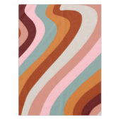 Herfstzwemmen terugtrekken tafelkleed (Voorkant)