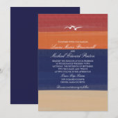 Herfszand, Zee en zeegarens, geverfd | Weddenschap Kaart (Voorkant / Achterkant)