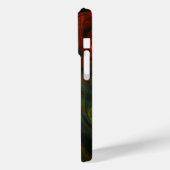Hergeboorblauwe Abstracte kunst Case-Mate iPhone Case (Achterkant / Links)