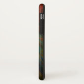 Hergeboorblauwe Abstracte kunst Case-Mate iPhone Case (Achterkant/links)