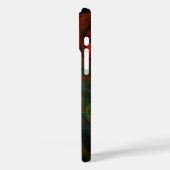 Hergeboorblauwe Abstracte kunst Case-Mate iPhone Case (Achterkant / Links)