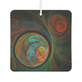 Hergeboorblauwe Abstracte kunst Luchtverfrisser