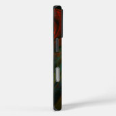 Hergeboorde groene Abstracte kunst Case-Mate iPhone Case (Achterkant / Rechts)