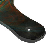 Hergeboorte Blue Abstract Art Paddle Snijplank (Hoek)