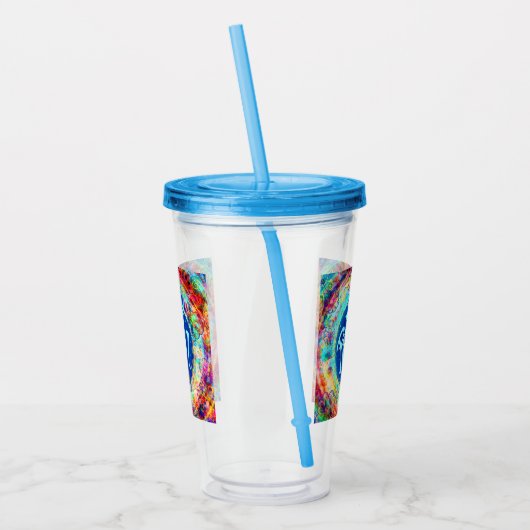 Hergeboorte "geïnspireerde" acryltrommel acryl drinkbeker (Links)