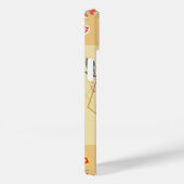 Hergeboorte van de lente, Oranje grafische kunst,  Case-Mate iPhone Case (Achterkant / Rechts)