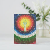 Hergeboorte van Sun Briefkaart (Staand voorkant)