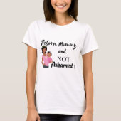 Hergeboren mammie T-shirt (Voorkant)