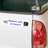 Hergeboren pop aan boord van pompsticker bumpersticker (Op Truck)