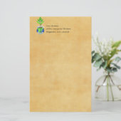 Hergebruik Beperk Hergebruik Briefpapier (Staand voorkant)