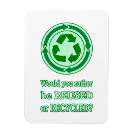 Hergebruik en Recyclen Magneet