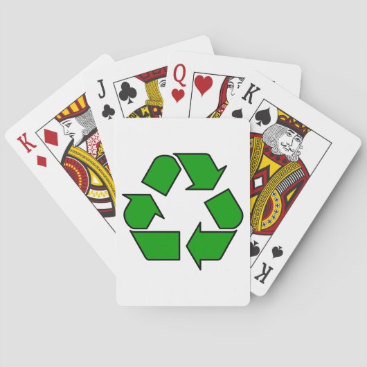 Hergebruik en Recyclen Speelkaarten (Achterkant)