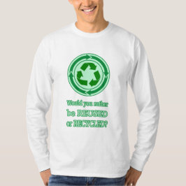 Hergebruik en Recyclen T-shirt
