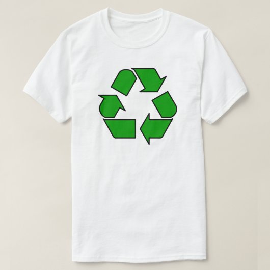 Hergebruik en Recyclen T-shirt (Design voorkant)