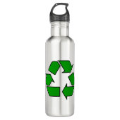 Hergebruik en Recyclen waterflacon Waterfles (Voorkant)