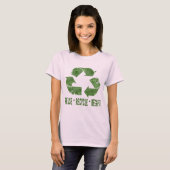 Hergebruik, Recyclen, Regift T-shirt (Voorkant volledig)