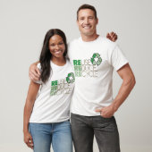 Hergebruik Reduce Recyclen T-shirt (Unisex)