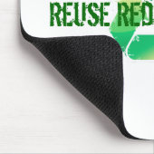 Hergebruik Verlaag Recyclen Muismat (Hoek)