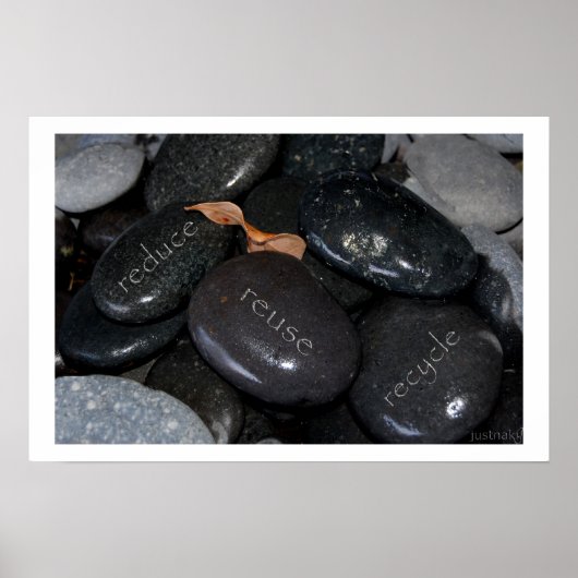 hergebruikspoelen verminderen poster (Voorkant)