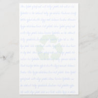 Hergebruikt gerecycleerd kantoorbenodigdheden