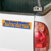 Herhaal Bumpersticker overtreders niet meer (Op Truck)