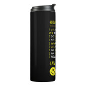 Herhaal Daily zoals nodig...ik ben een Warrior Thermosbeker (Gedraaid links)