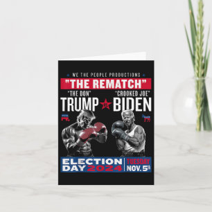 Herhaal de Don en kromme Joe Biden - Pro Trump Kaart