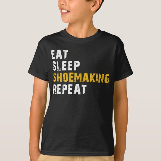 herhaal de slaapstand t-shirt (Voorkant)
