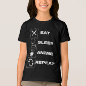 Herhaal de slaapstand Tri-Blend shirt (Voorkant)