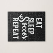 herhaal de slaapvoetbal legpuzzel (Horizontaal)