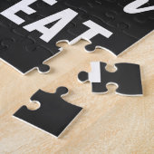 herhaal de slaapvoetbal legpuzzel (Zijkant)