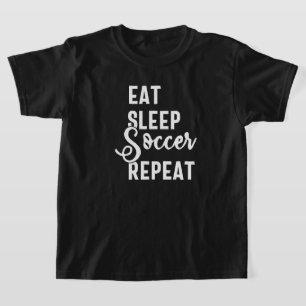 herhaal de slaapvoetbal t-shirt