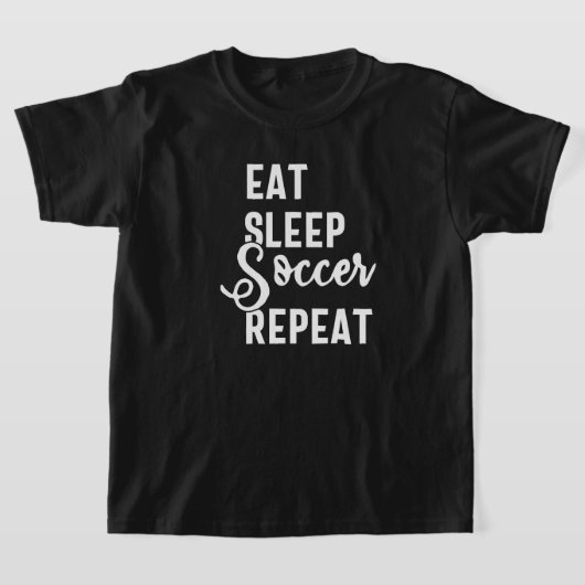 herhaal de slaapvoetbal t-shirt (Laagn)