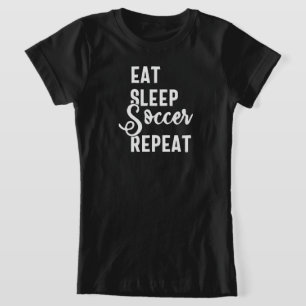 herhaal de slaapvoetbal t-shirt